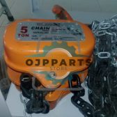 CHAIN BLOK ATAU TACKLE  KAPASITAS 5 TON SEWA PERSHIFT - PERUSAHAAN GTORENT MITRA PERUSAHAAN RENTAL ALAT PROJECT DI GORONTALO